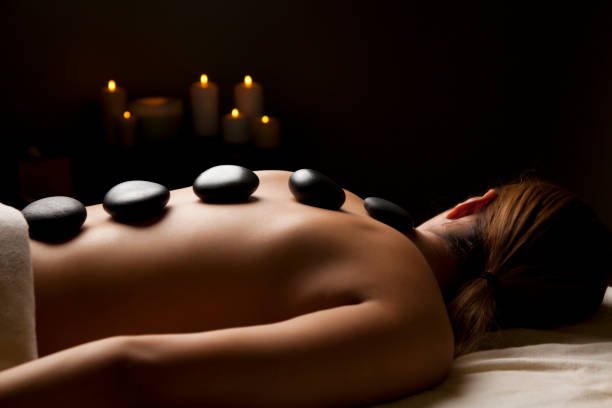 Hot stone massage